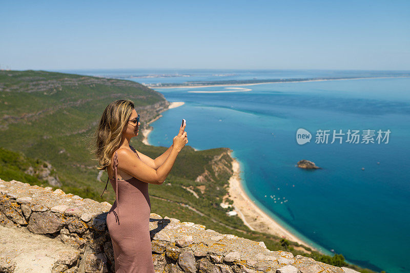 Serra da的旅游Arrábida在葡萄牙